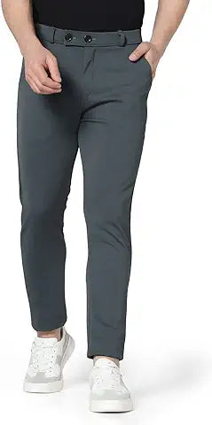 Men Casual Cotton Pants | Chinos | Trousers (Regular Fit)