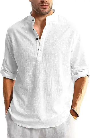 causal shirt Dennis Lingo Men's Cotton Solid Slim Fit Casual Shirt with Pocket, Full Sleeve Shirt for Formal & Casual Wear