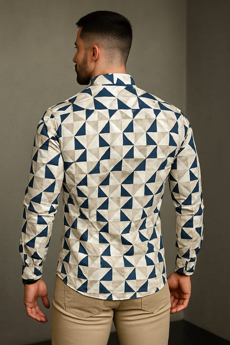 Long Sleeve Printed Shirt|Shirt for mens