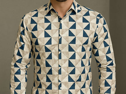 Long Sleeve Printed Shirt|Shirt for mens