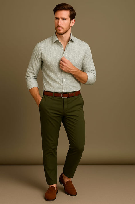 Long Sleeves Printed Shirt|Shirt For Men