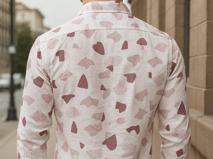 Men's Long Sleeves Printed Shirt|Shirt For Men