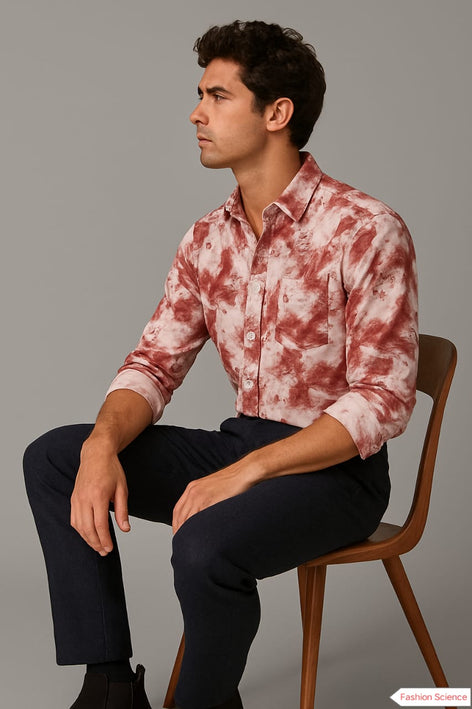 men's Long Sleeves Printed Shirt|Shirt For Men