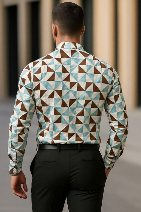 Long Sleeves Printed Shirt|Shirt For Men