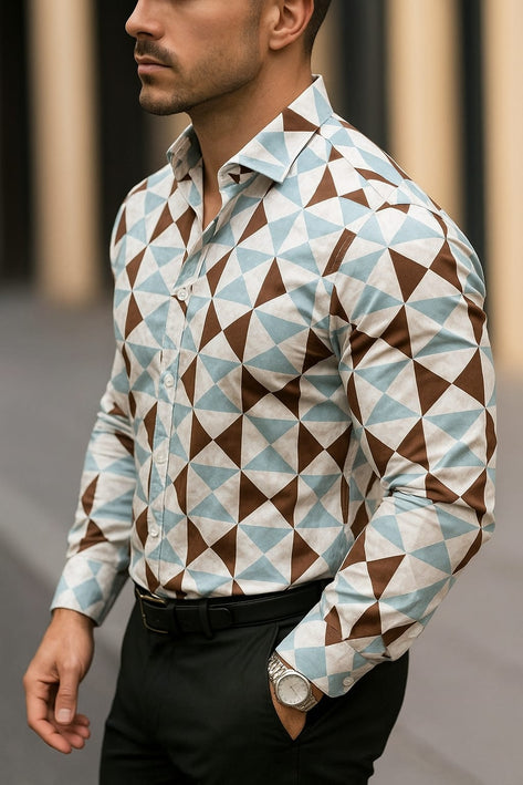 Long Sleeves Printed Shirt|Shirt For Men