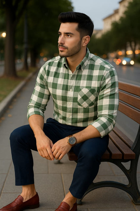 Long Sleeves Printed Shirt|Shirt For Men