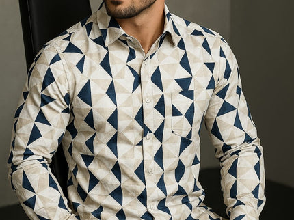 Long Sleeve Printed Shirt|Shirt for mens