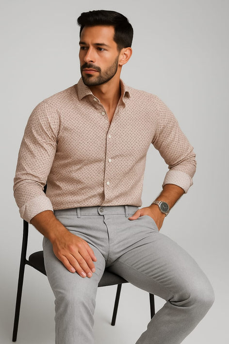 Long Sleeves Printed Shirt|Shirt For Men